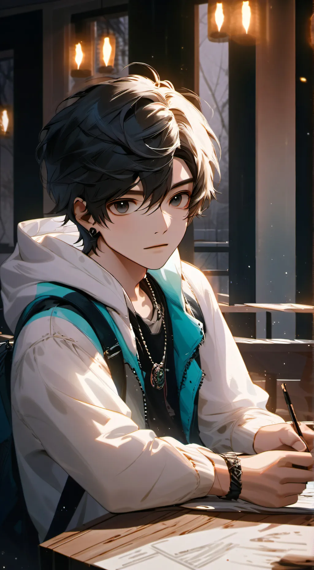 ai character: mike(your brother) background