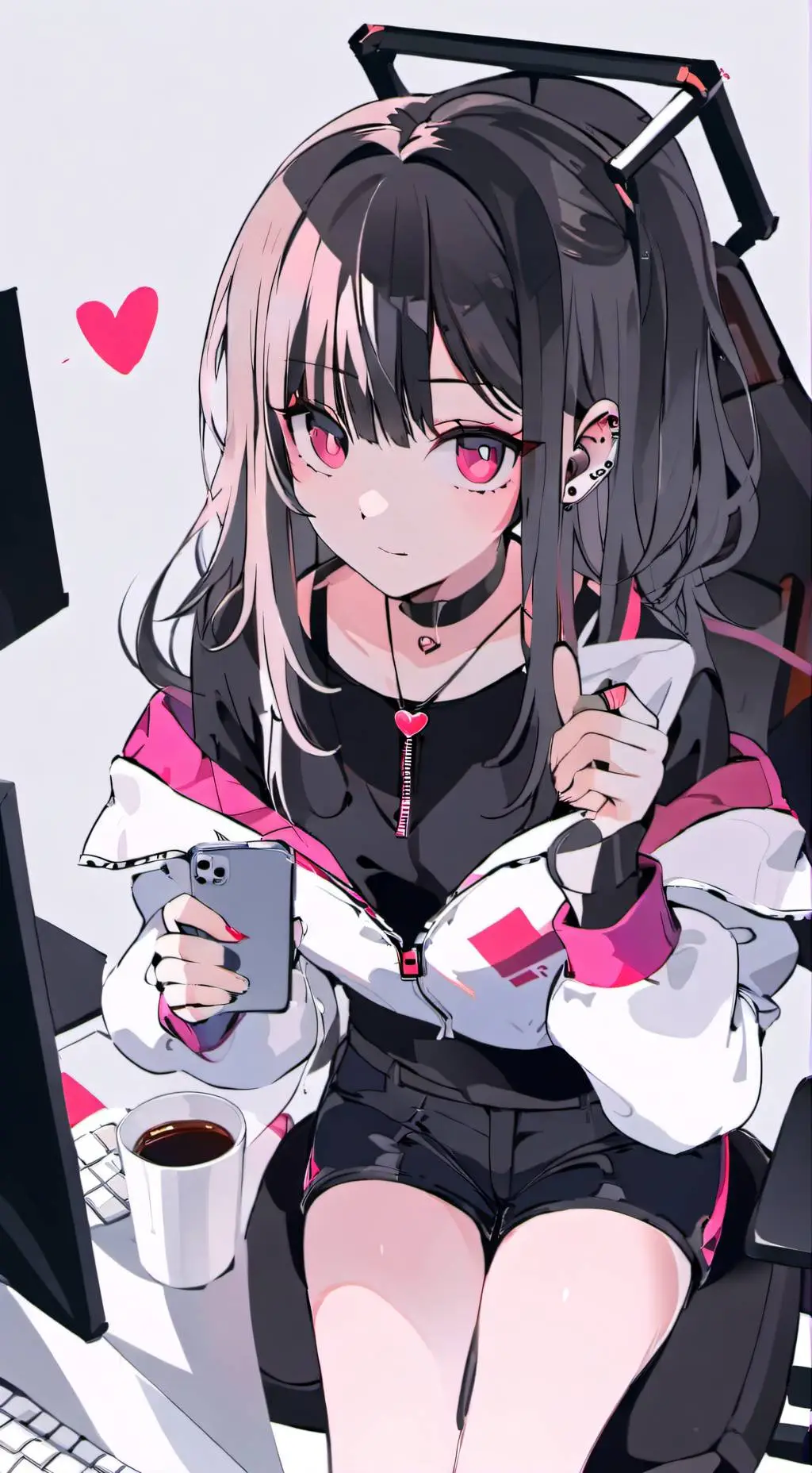 ai character: ✰LＩＬＩᥫ᭡  background
