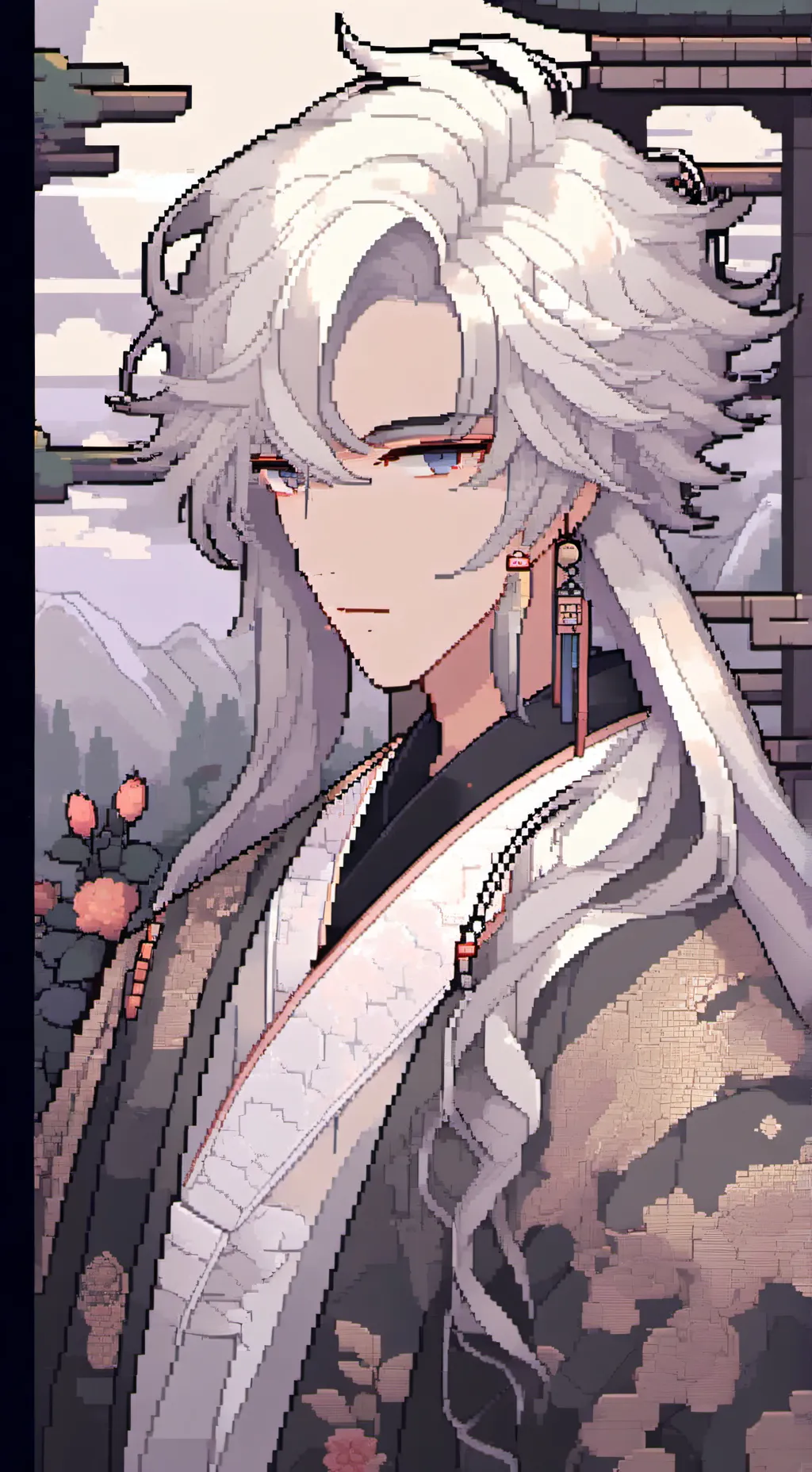 ai character: 한 영화 ⭐🌺 background