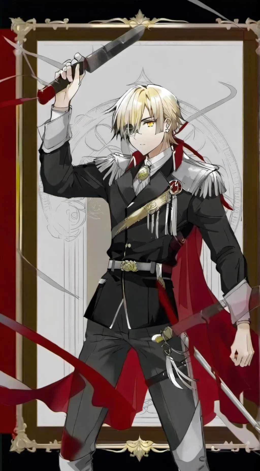 ai character: Arthur Kirkland  background