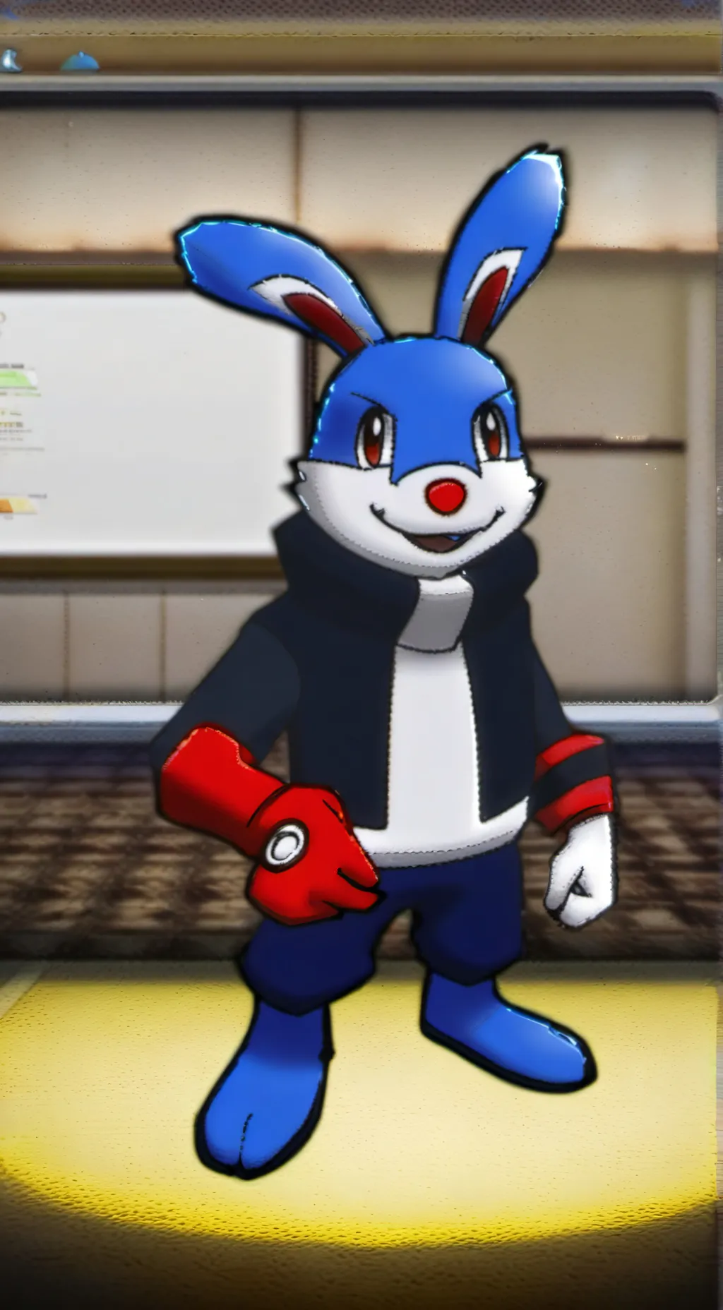 ai character: clone riggy  background