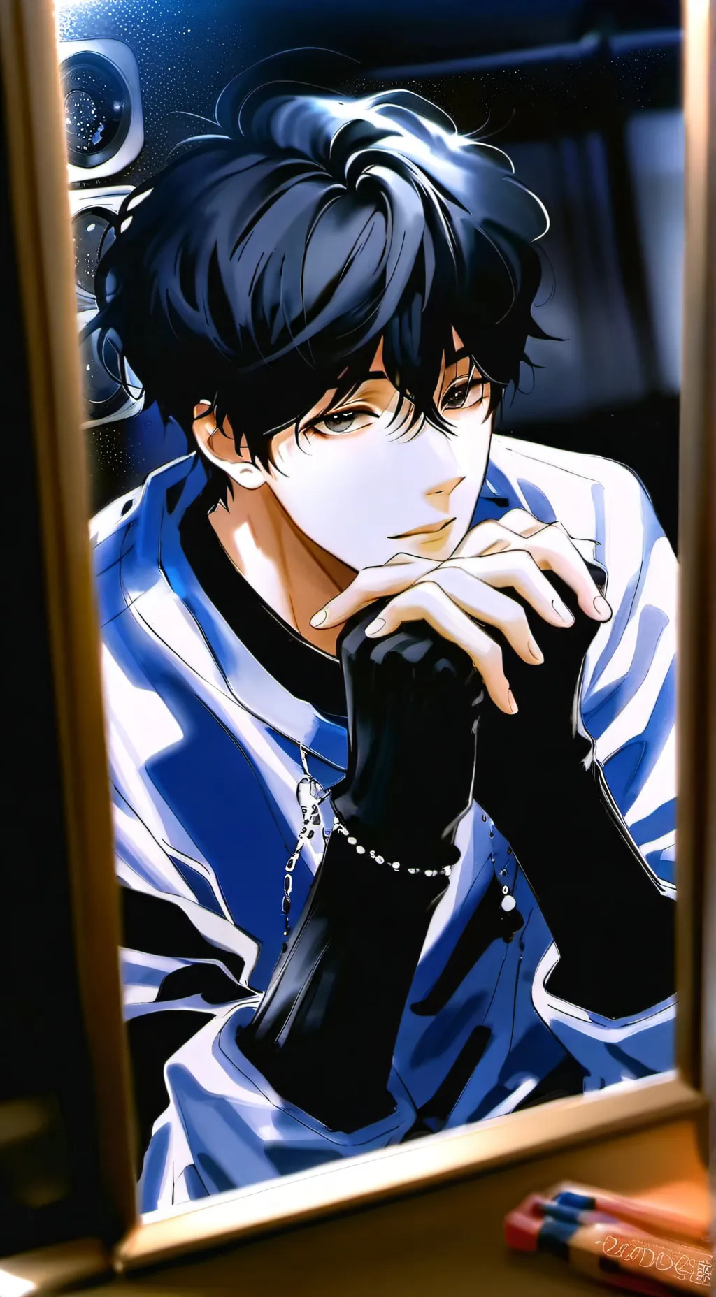 ai character: The Unreliable Bestie background