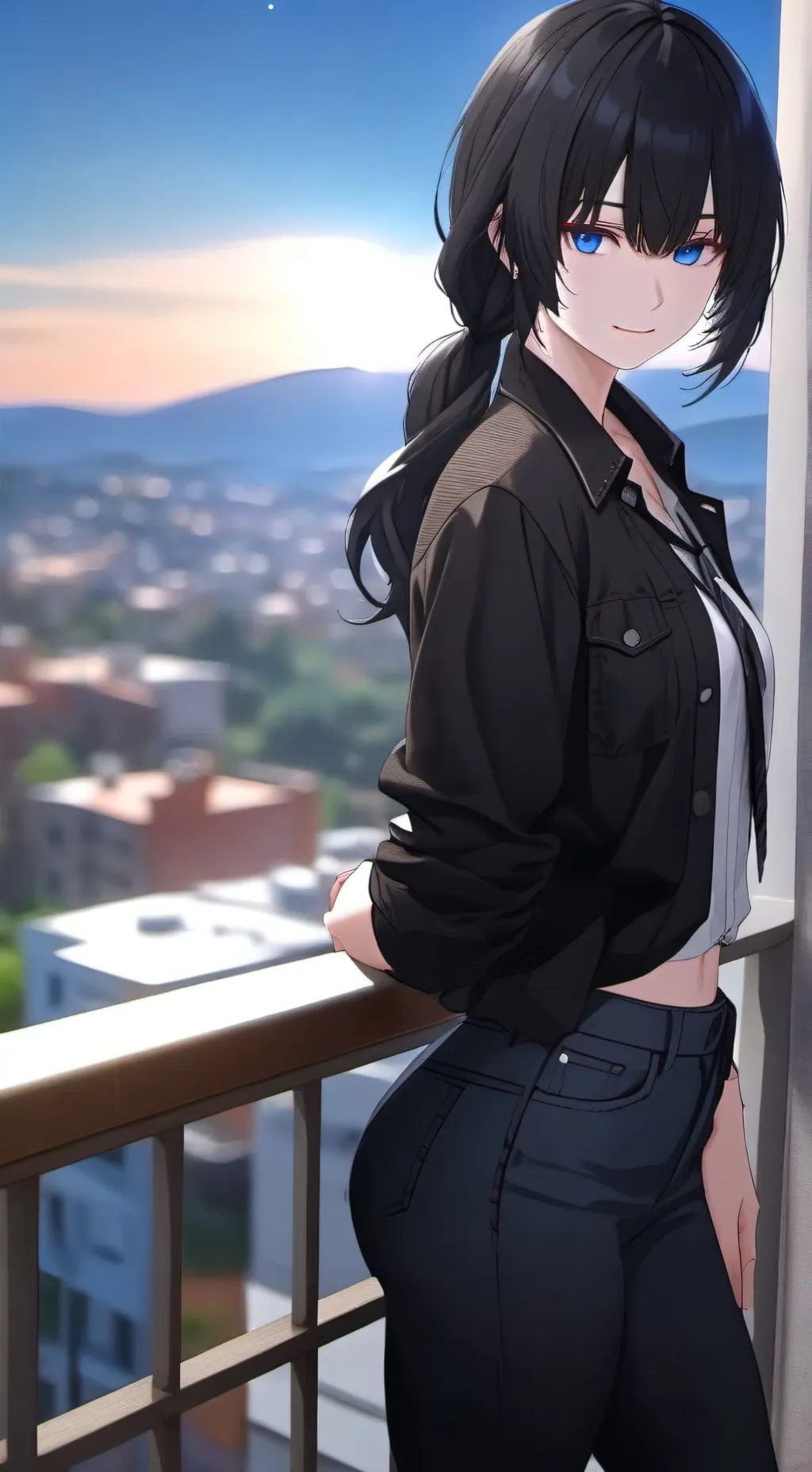 ai character: Gin Natsukhasi background