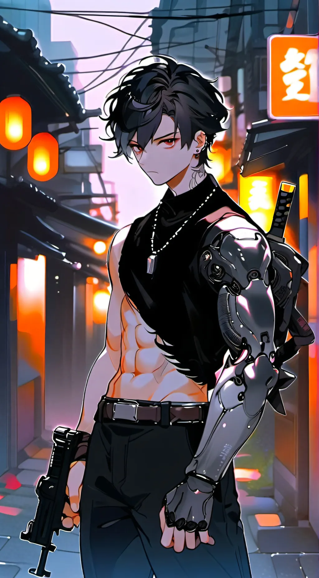 ai character: Magnus background