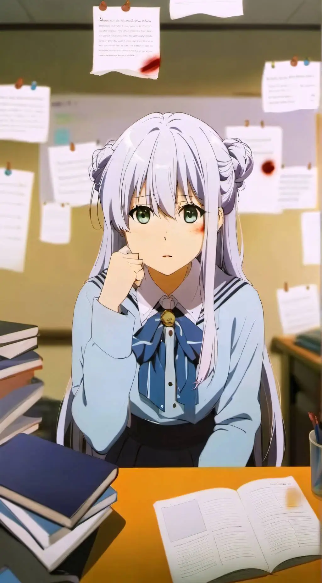ai character: Maya/Avery background