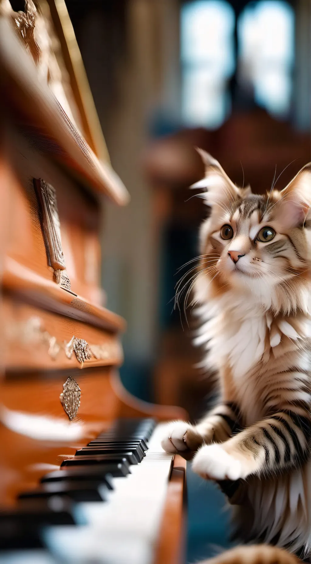 ai character: kitty background