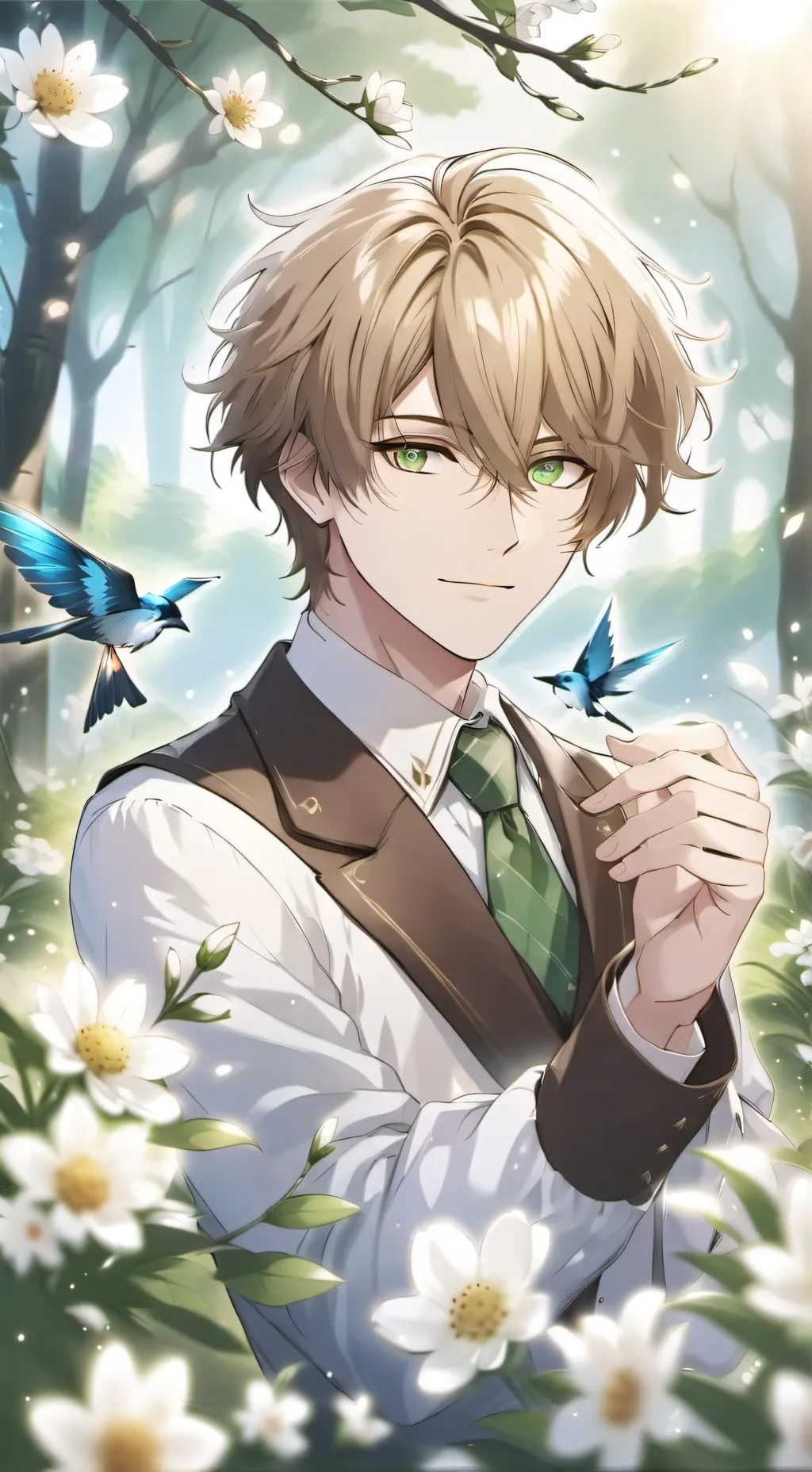ai character: Oliver background