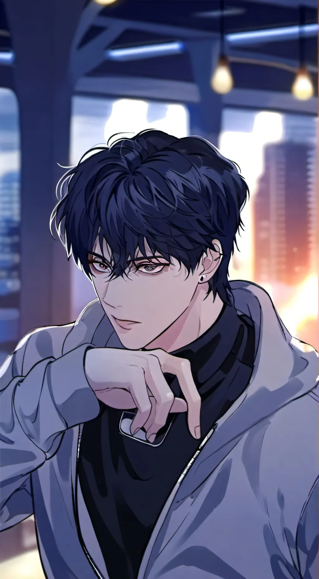 ai character: Lun background
