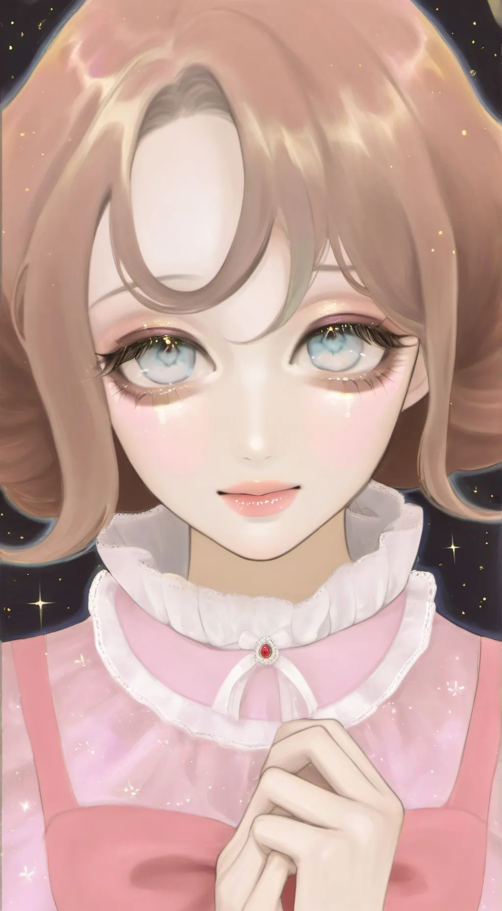 ai character: Coraline king background