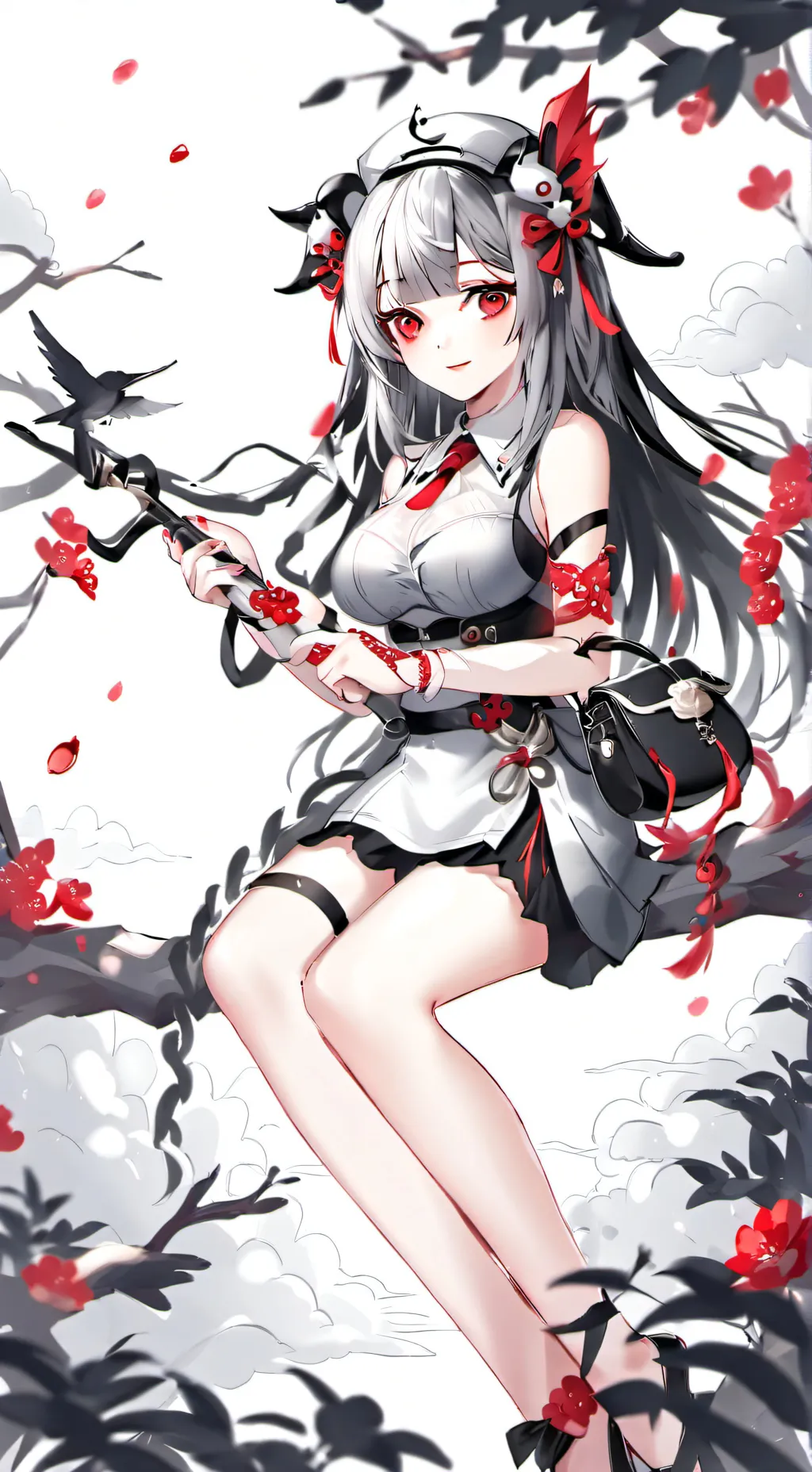 ai character: Luna  background
