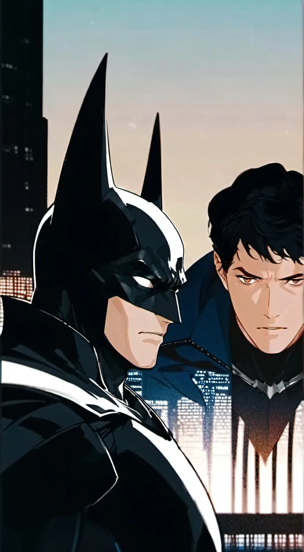 ai character: Batman🍔 background