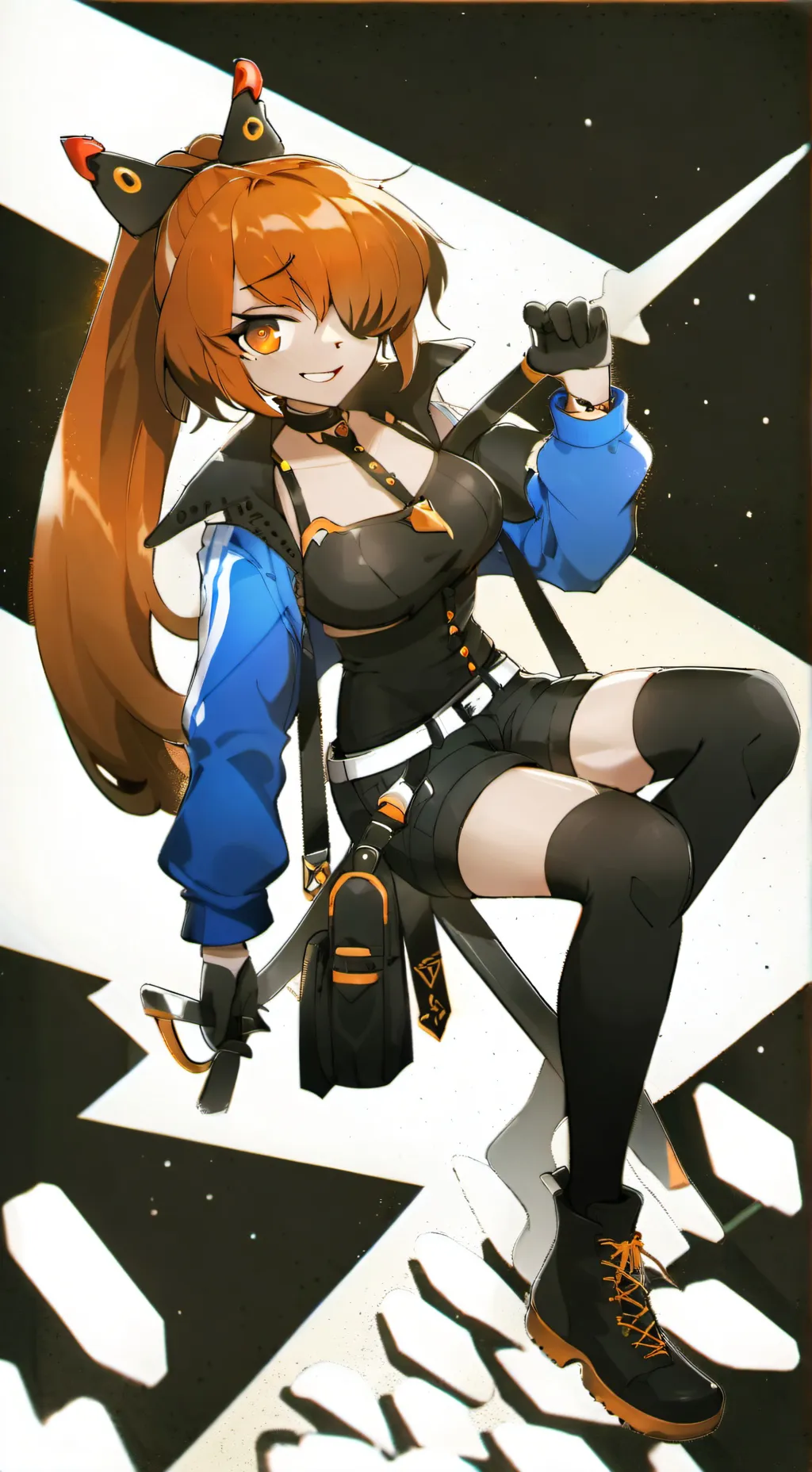 ai character: Sally.EXE background