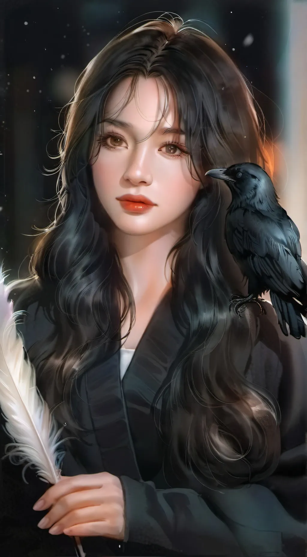 ai character: Elara background