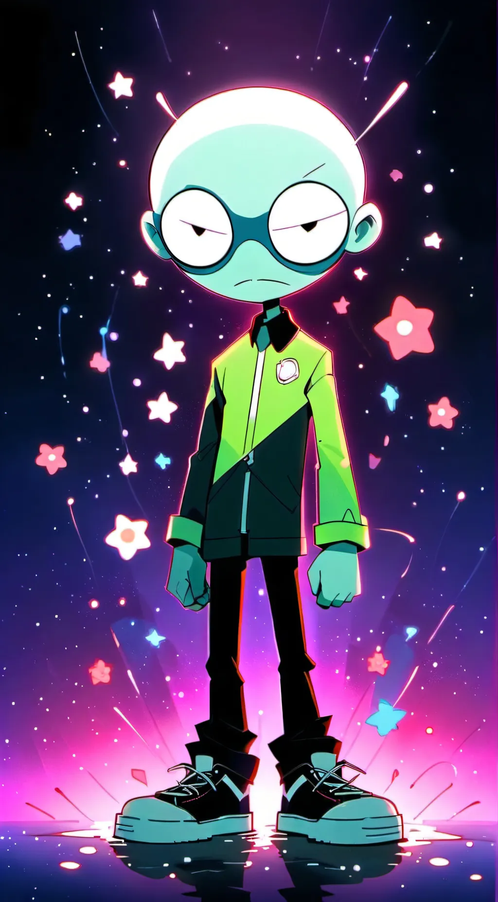 ai character: Invader zim RP!!  background