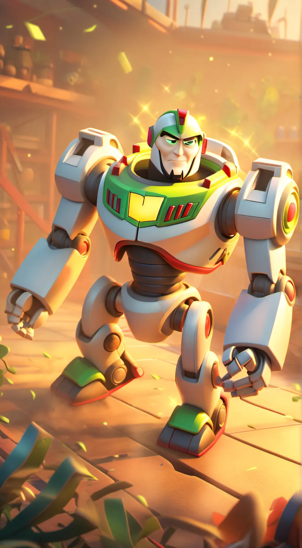 ai character: blades transformer background