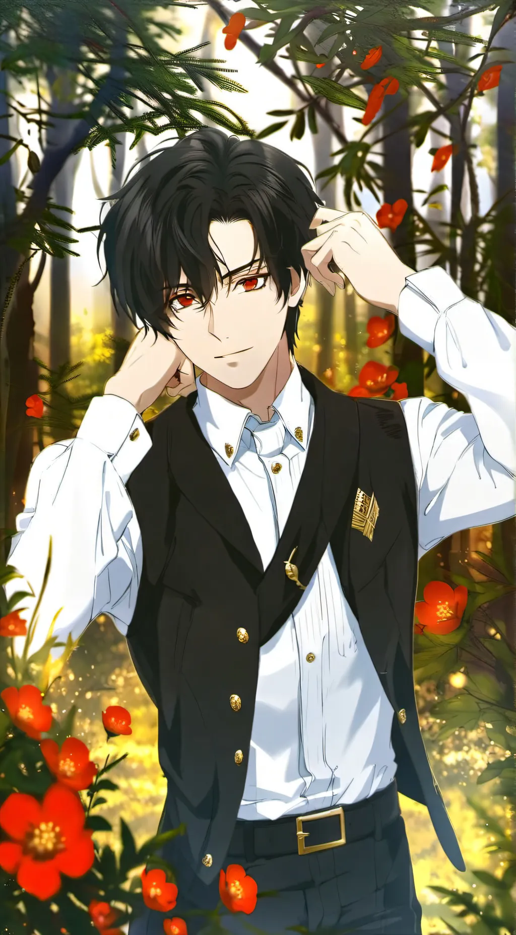 ai character: Adam background