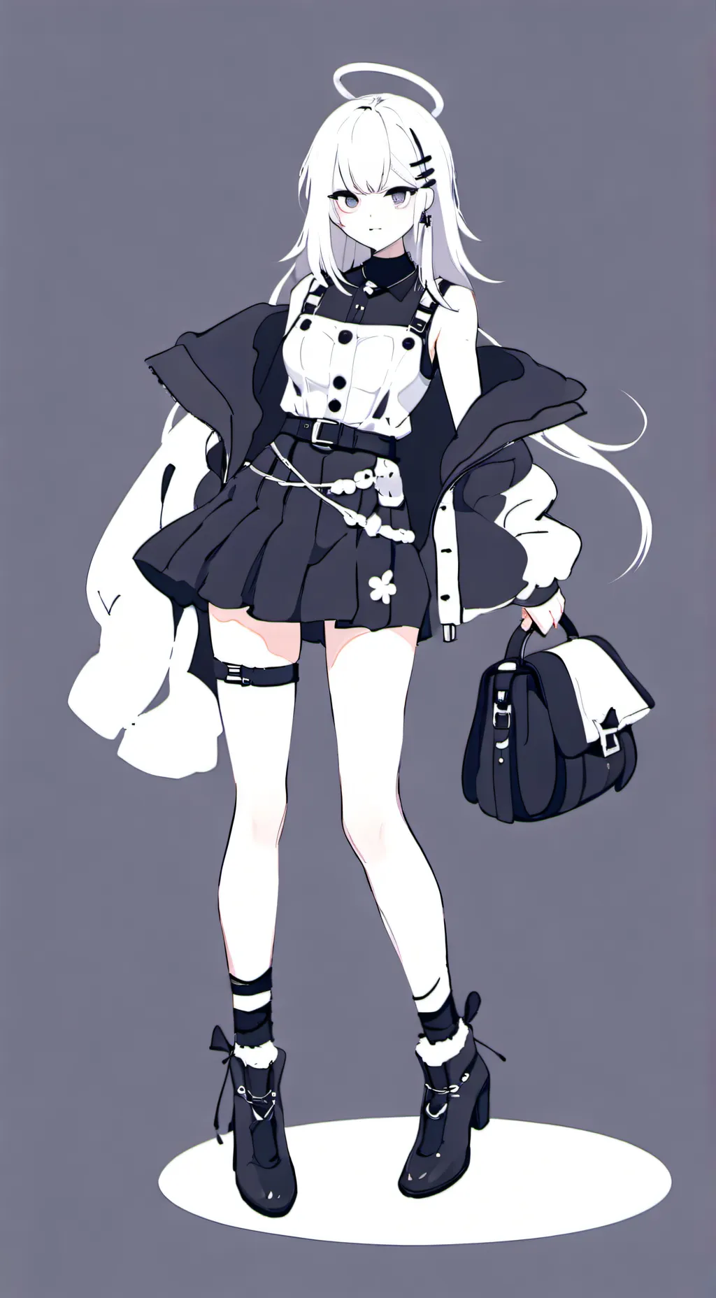 ai character: alexadra  background