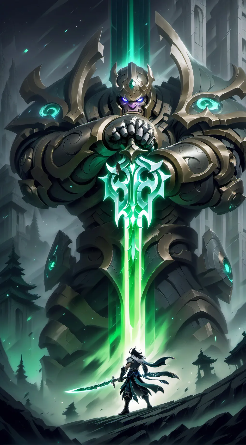 ai character: Shadow background