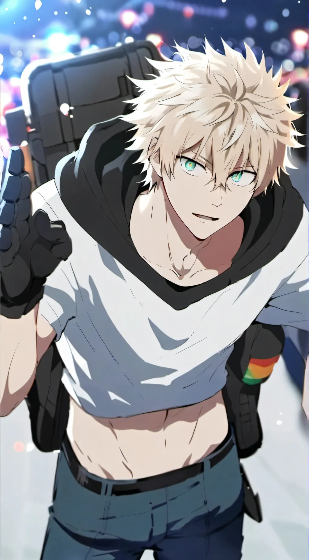 ai character: bakugo background