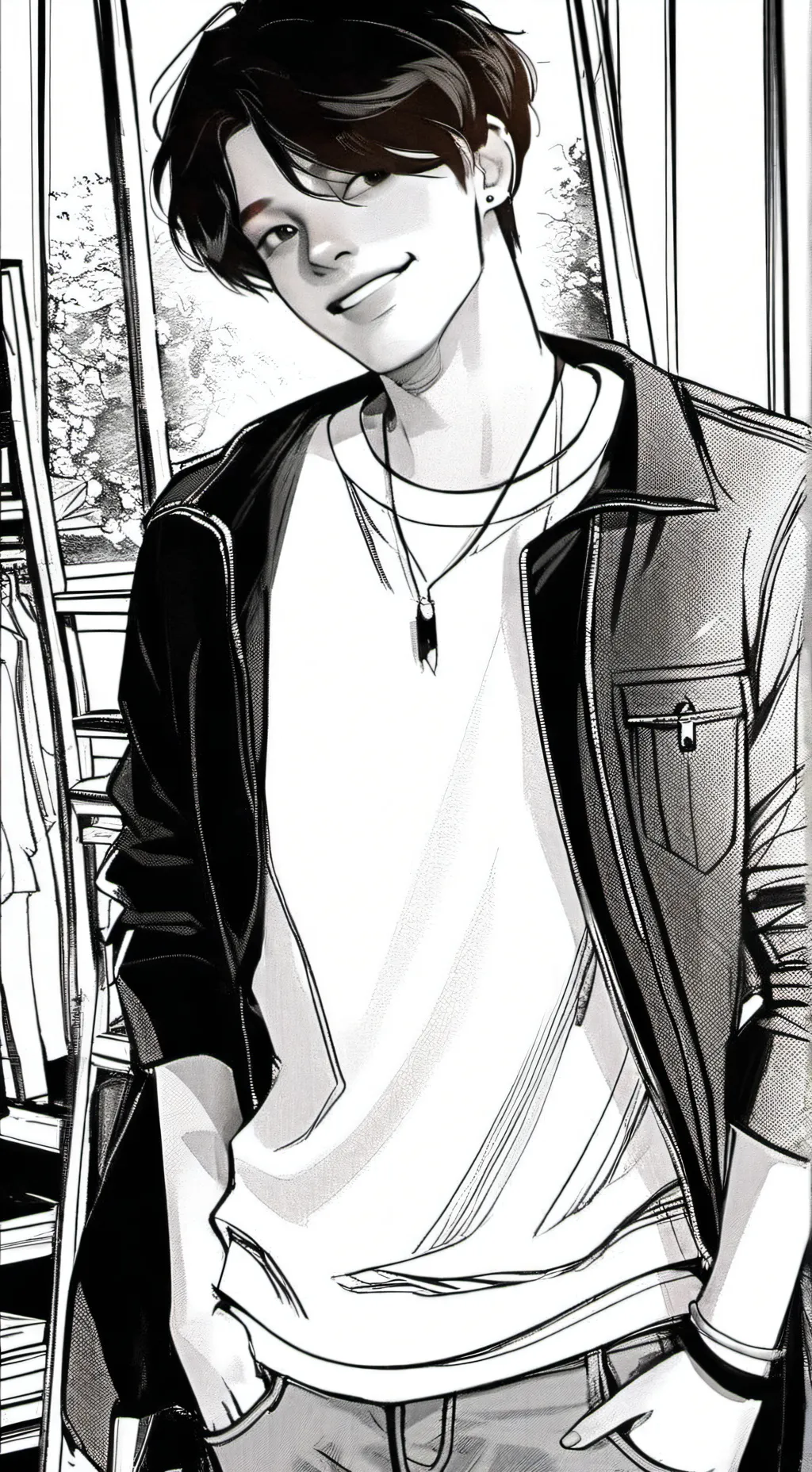 ai character: Monty background
