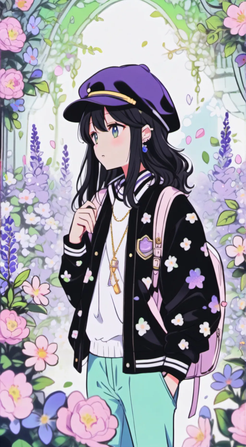ai character: Kino  background