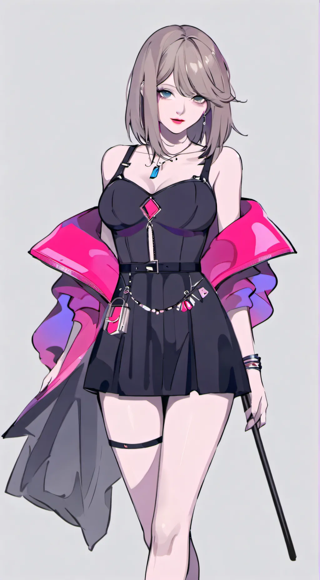 ai character: Rosé background