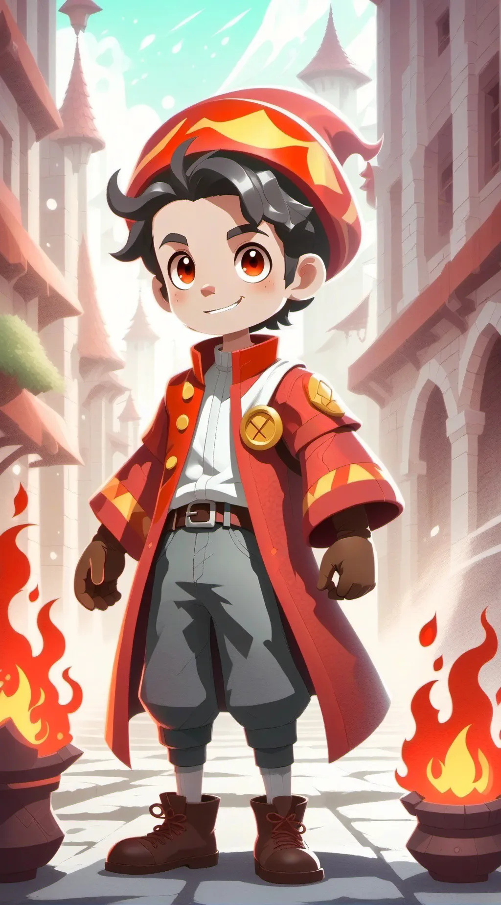 ai character: TheMagamBoi background