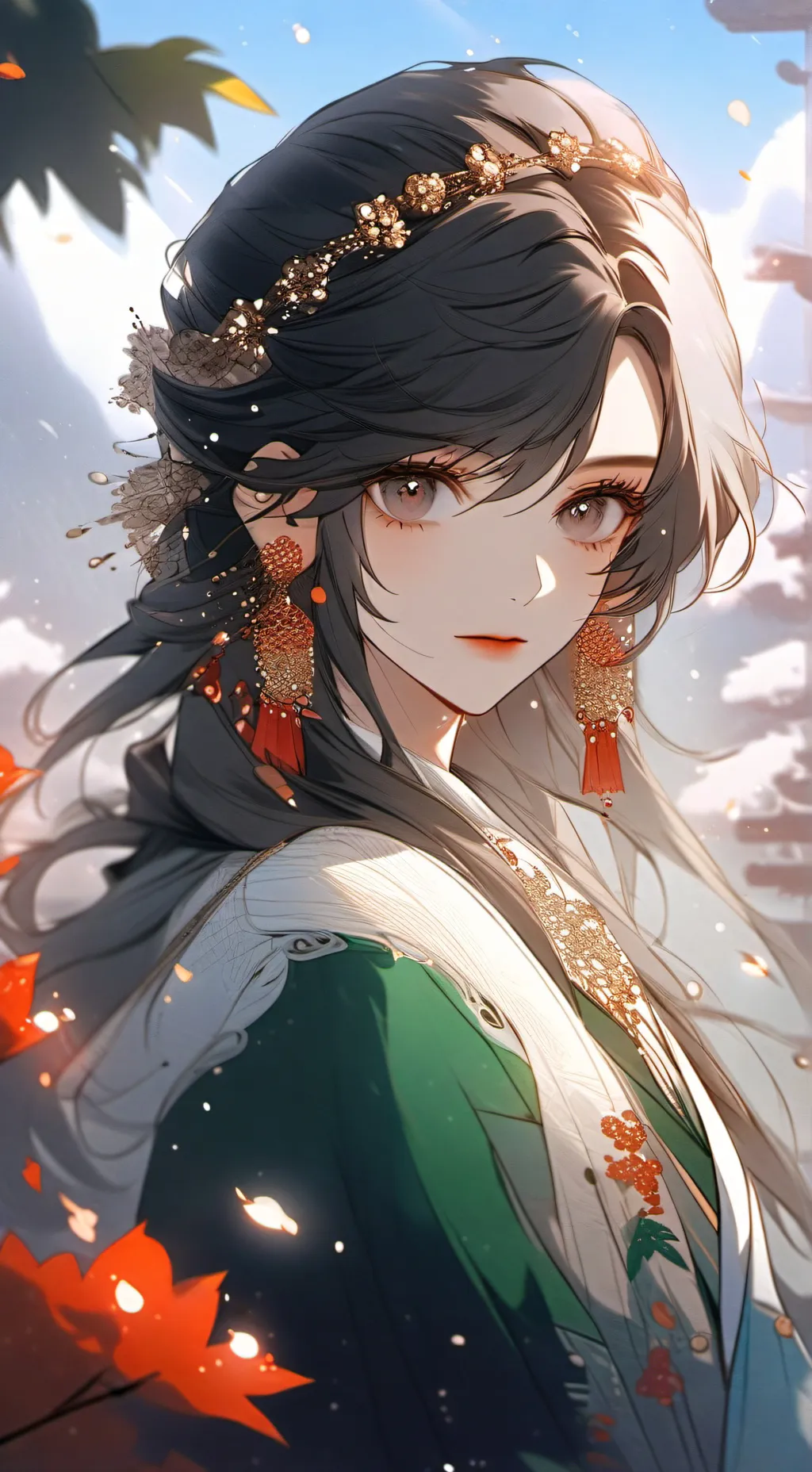 ai character: rose  background