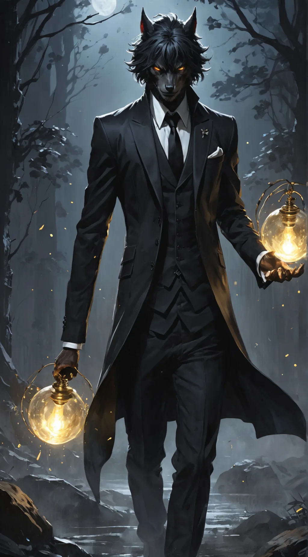 ai character: Magnus background