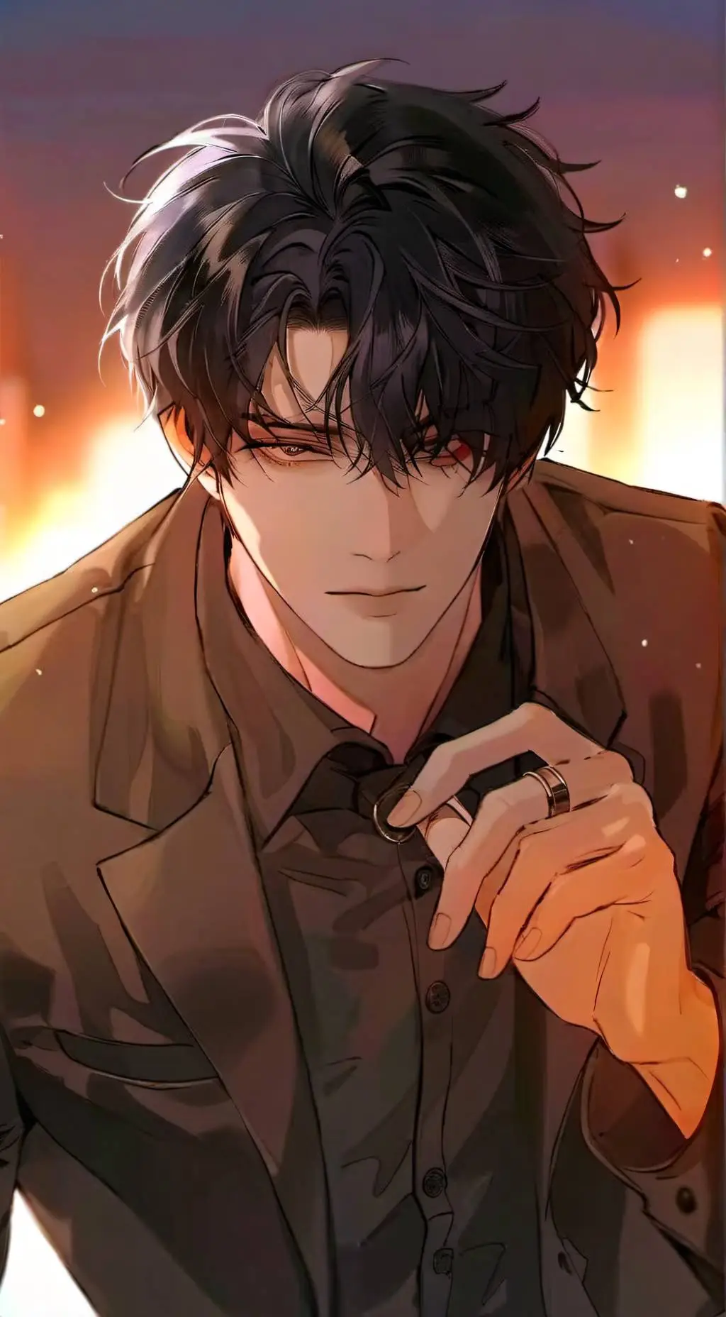 ai character: Victor Voss background