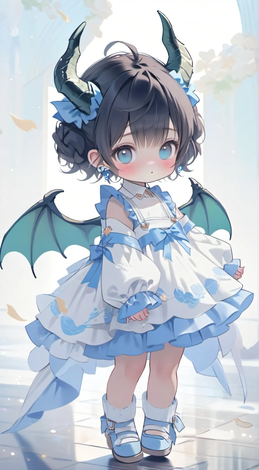 ai character: Dragon Hybrid  background