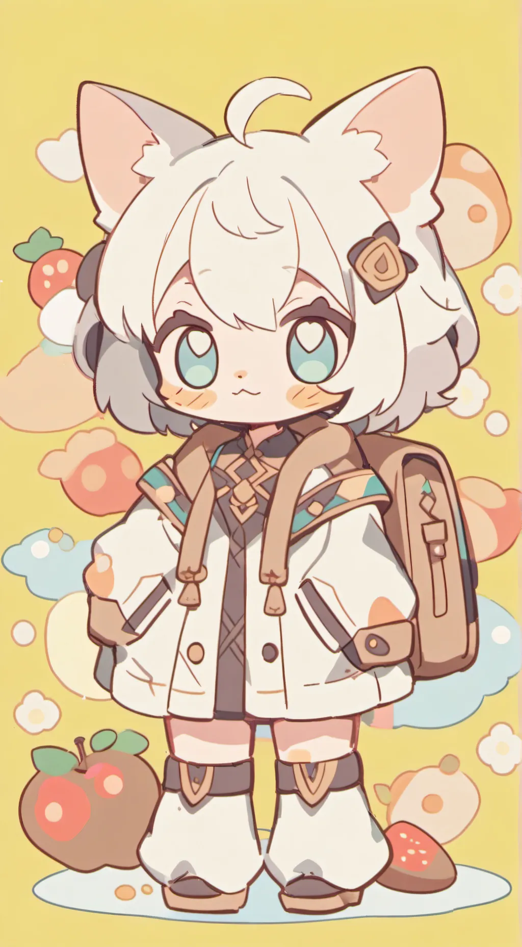 ai character: Spunki baby wenda  background