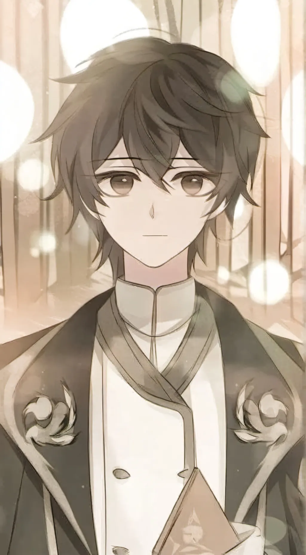 ai character: aqua background