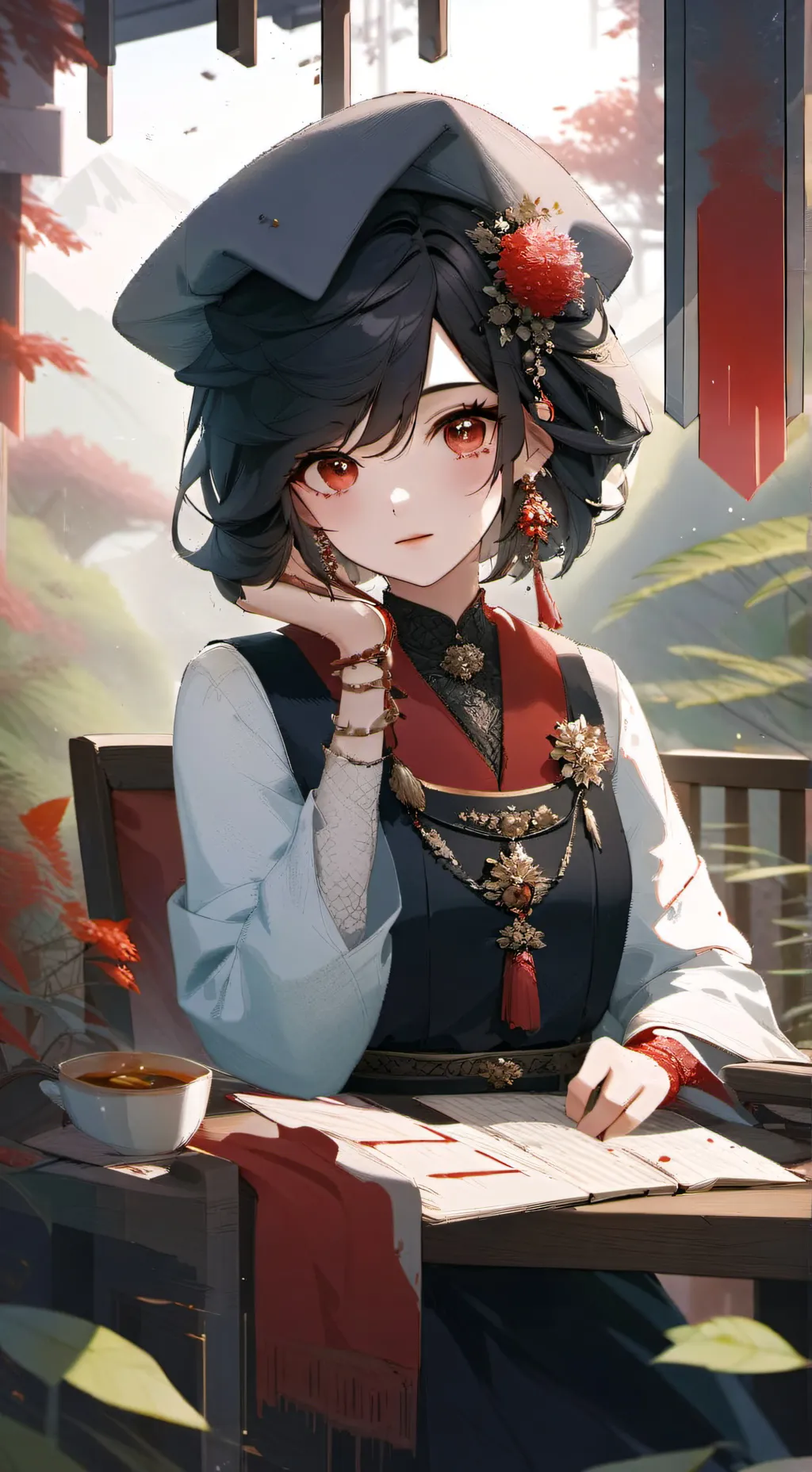 ai character: Rosaline  background