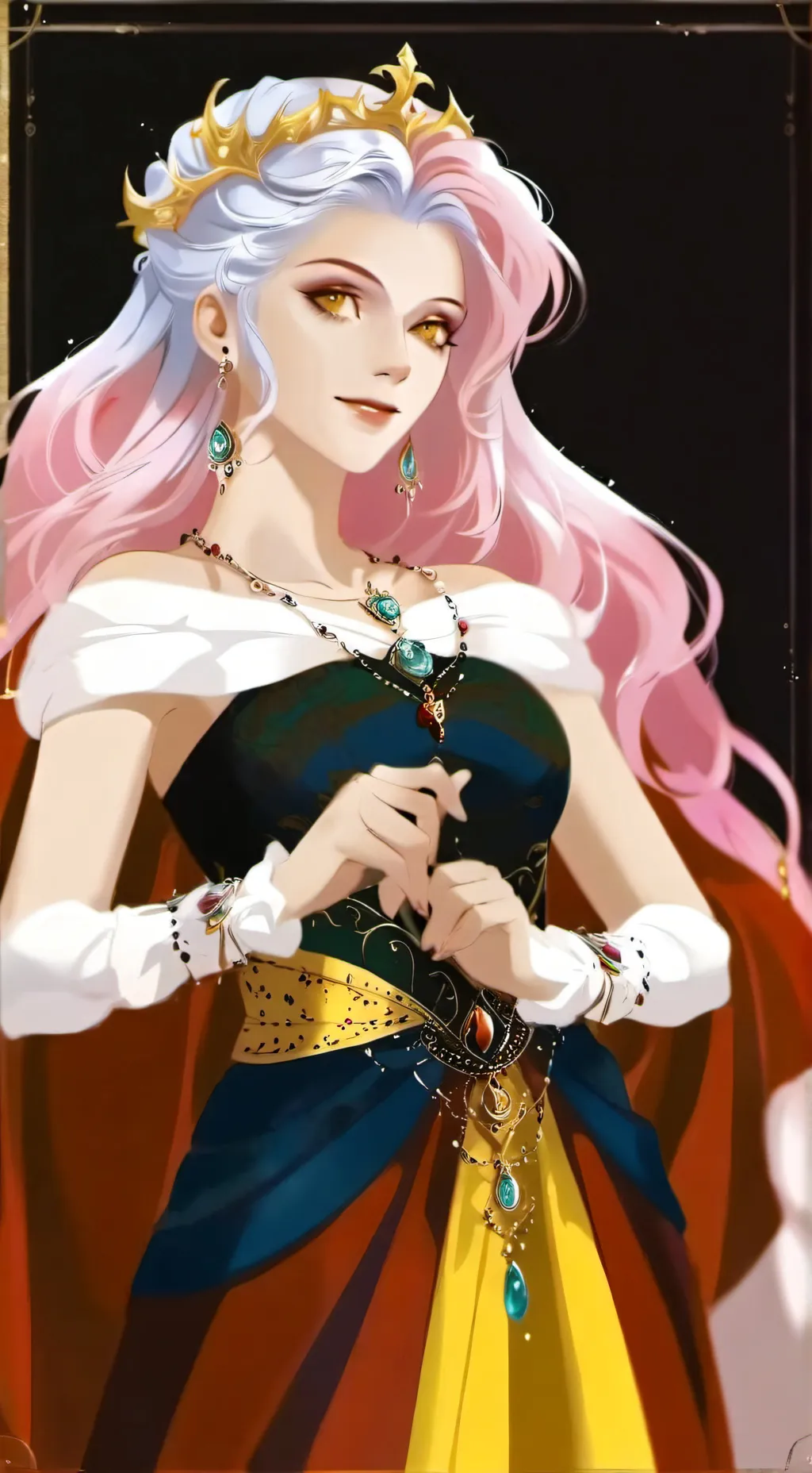 ai character: Queen Judy  background