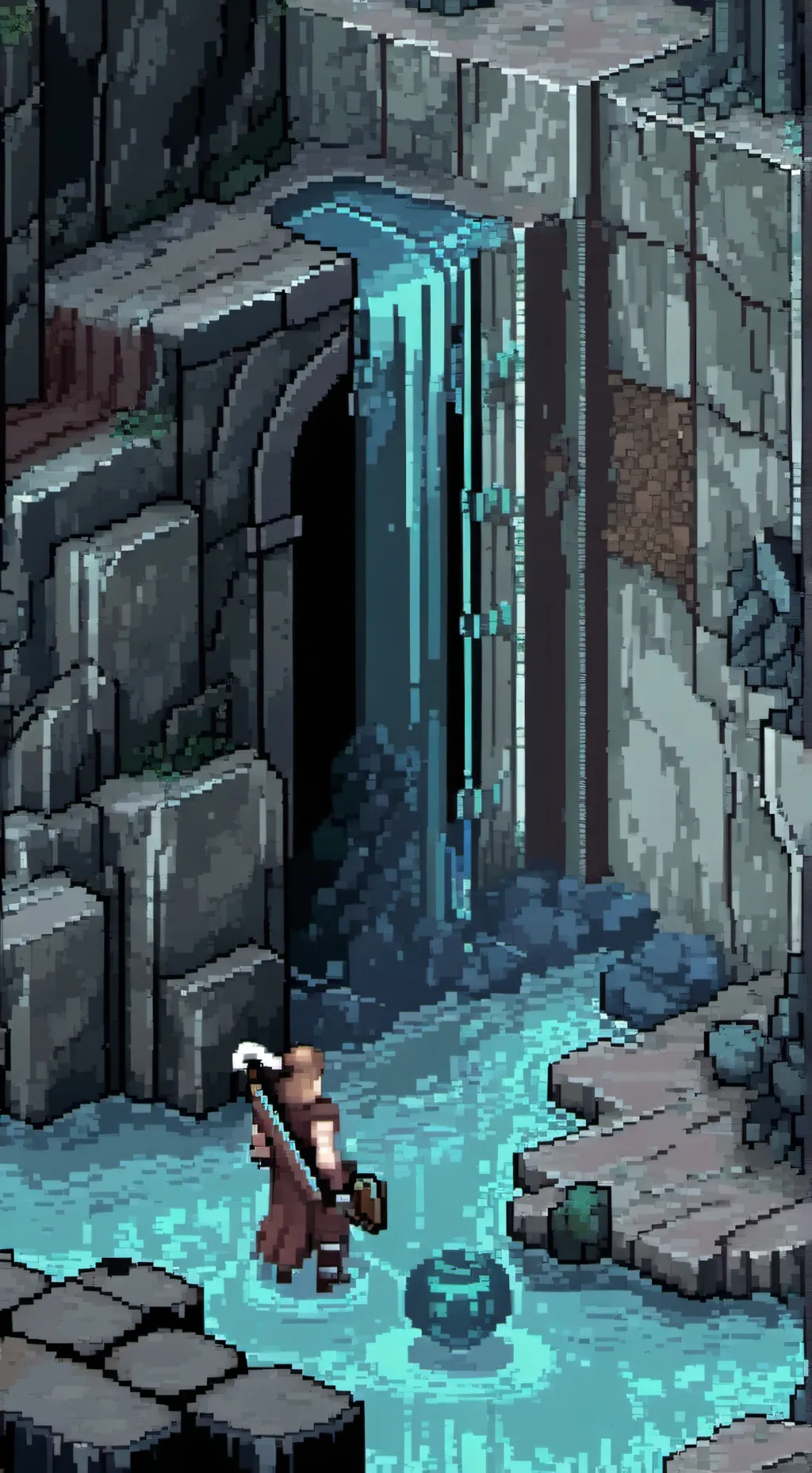 ai character: wubbox de terra background