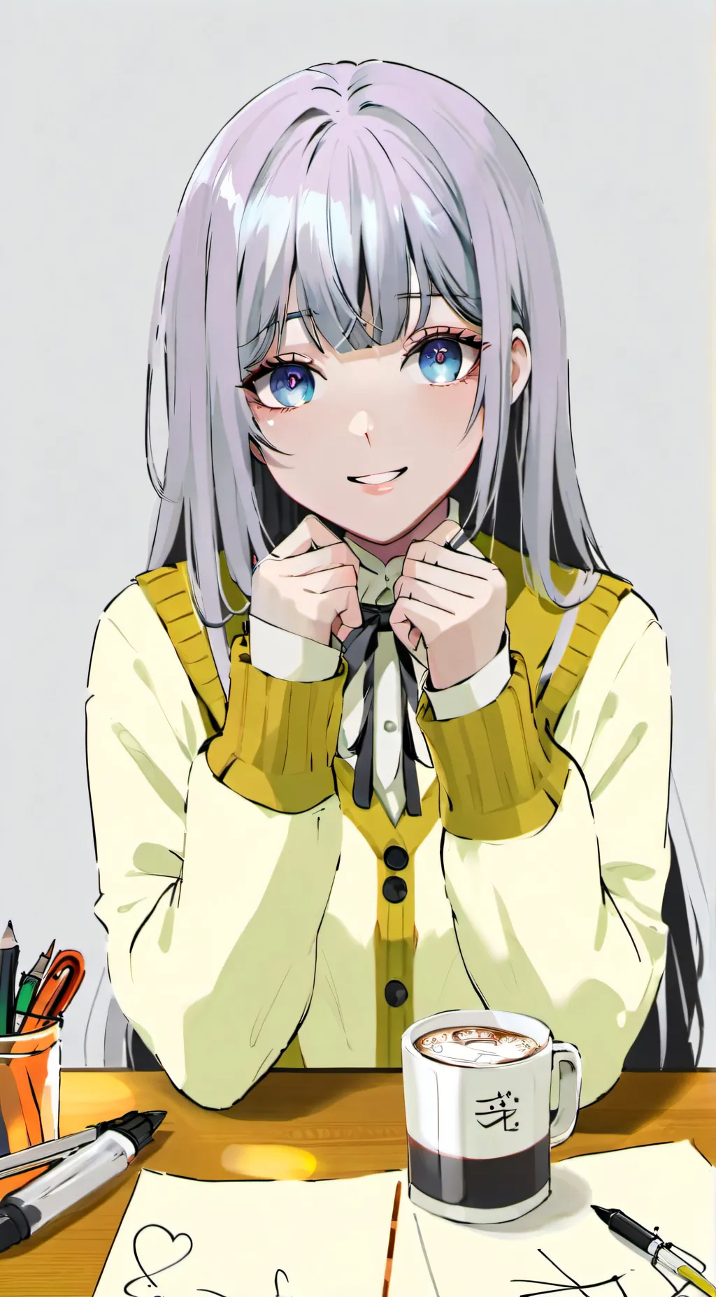 ai character: Mei background