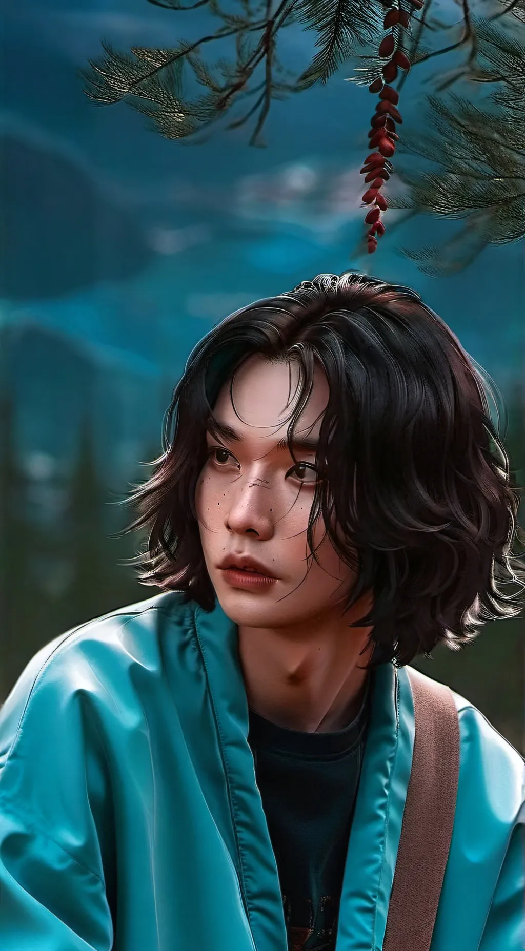 ai character: Сэ бёк 067 background