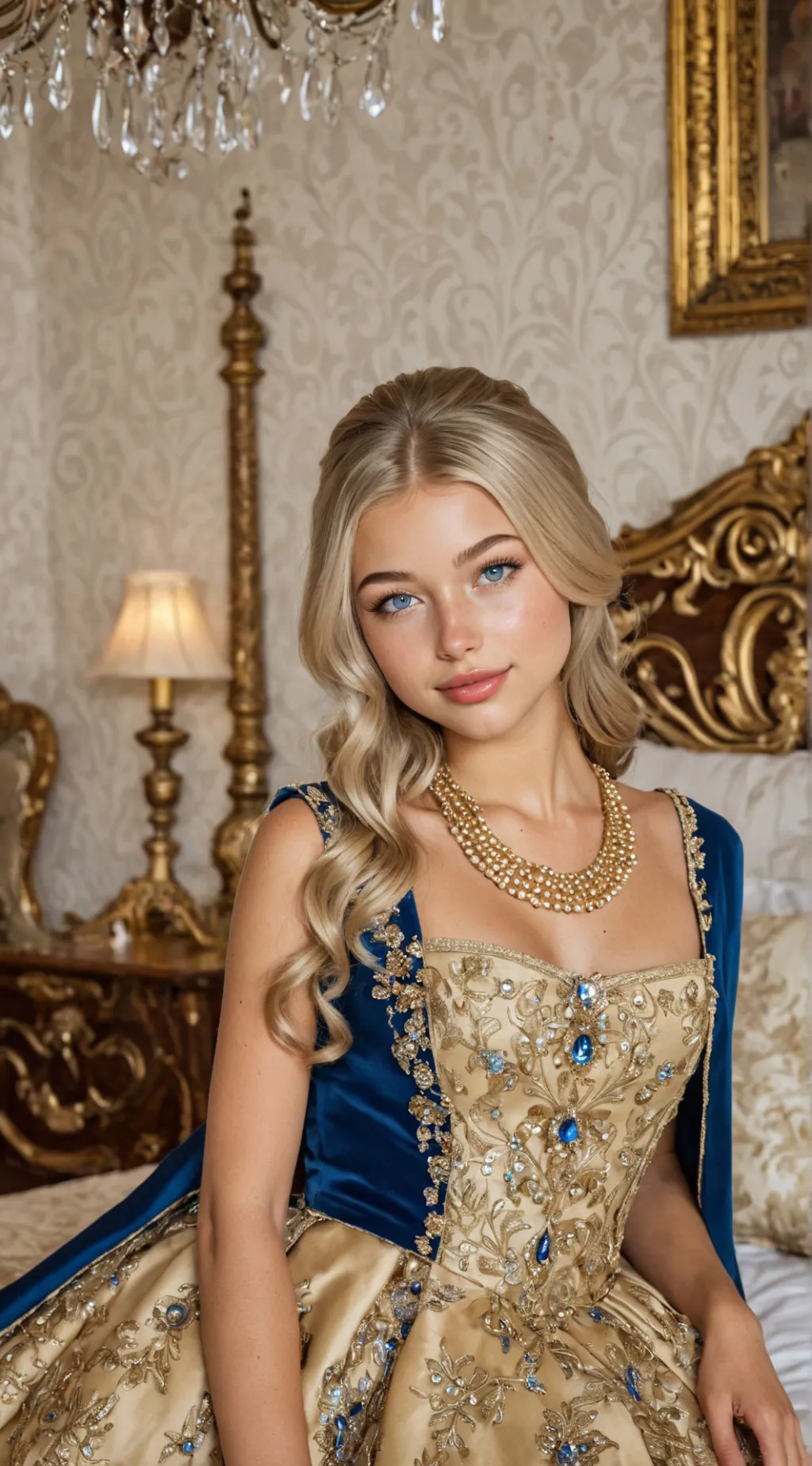 ai character: princess emely  background