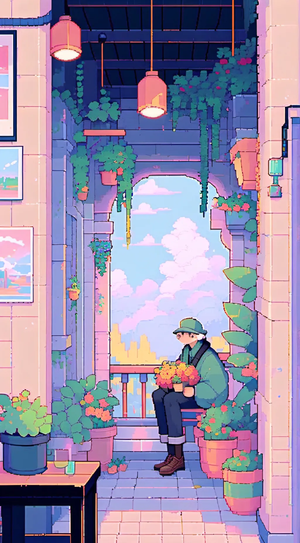 ai character: no se que background