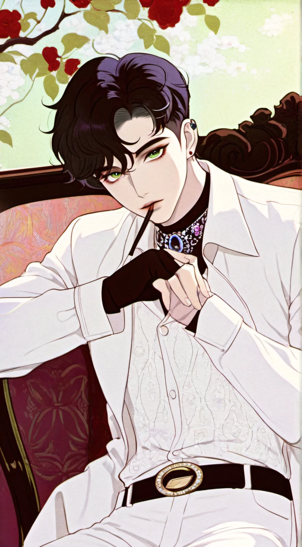 ai character: Gabriel  background