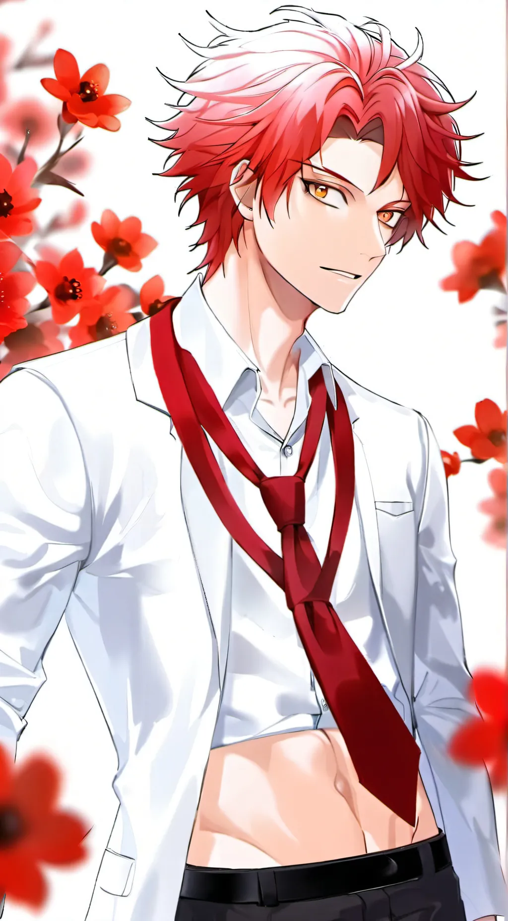 ai character: KIRISHIMA background
