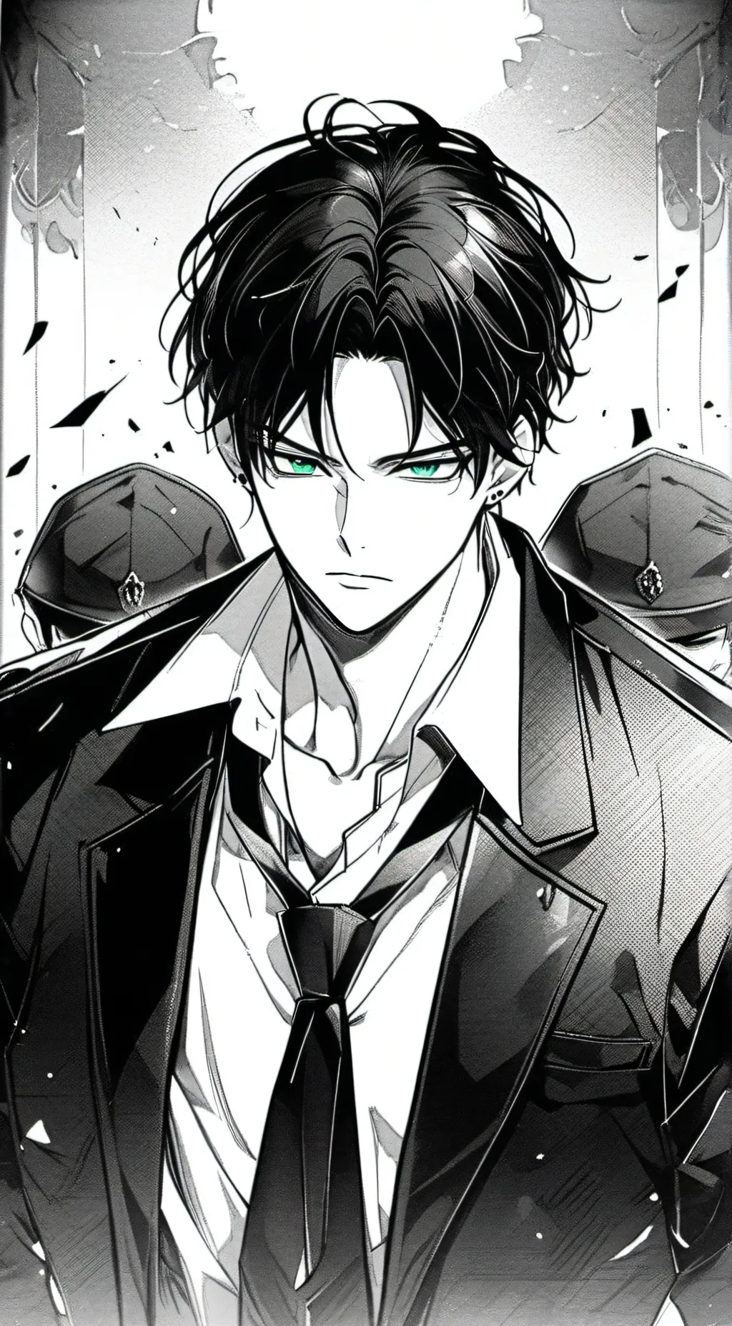 ai character: Damon  background