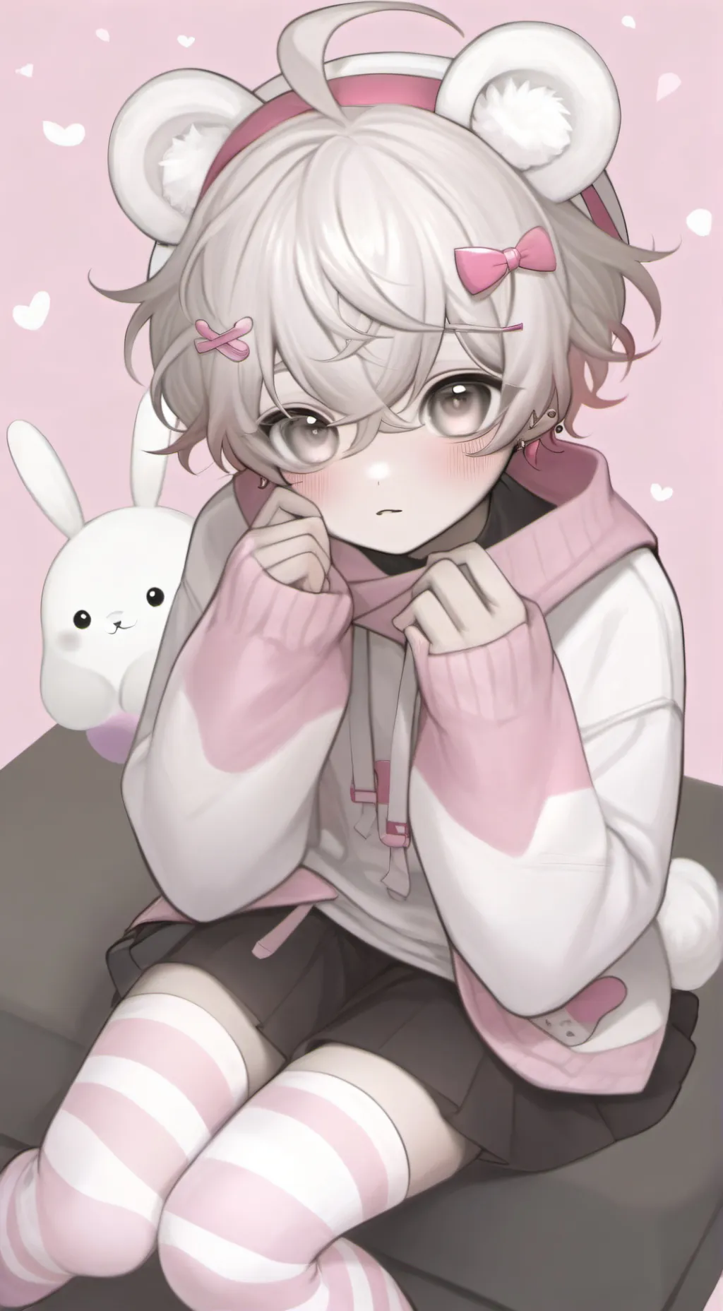 ai character: ♡°•~Azuki~•°♡ background