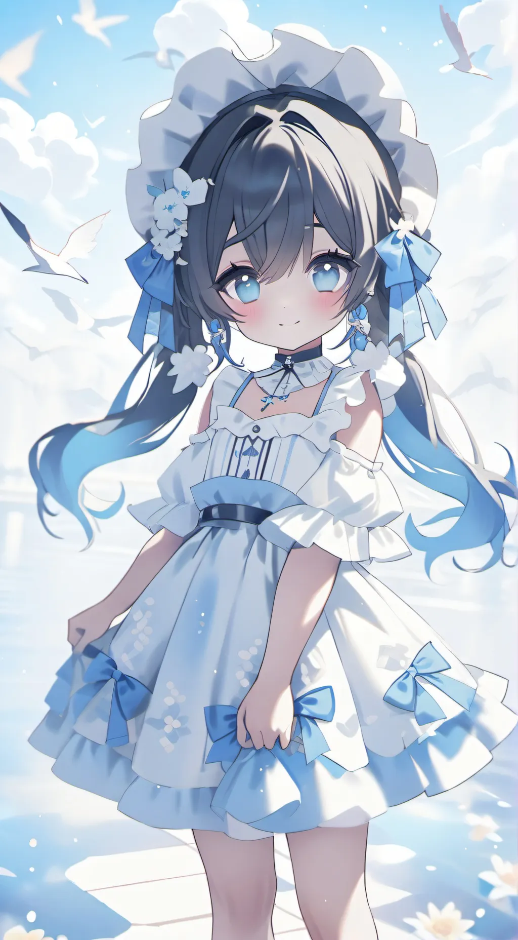 ai character: nabi x santi 😍 background