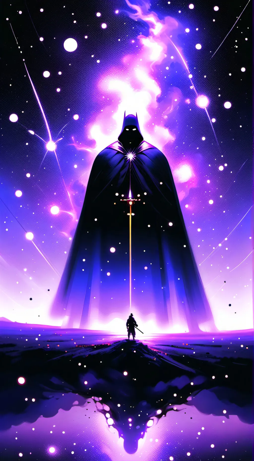 ai character: Dark side god background
