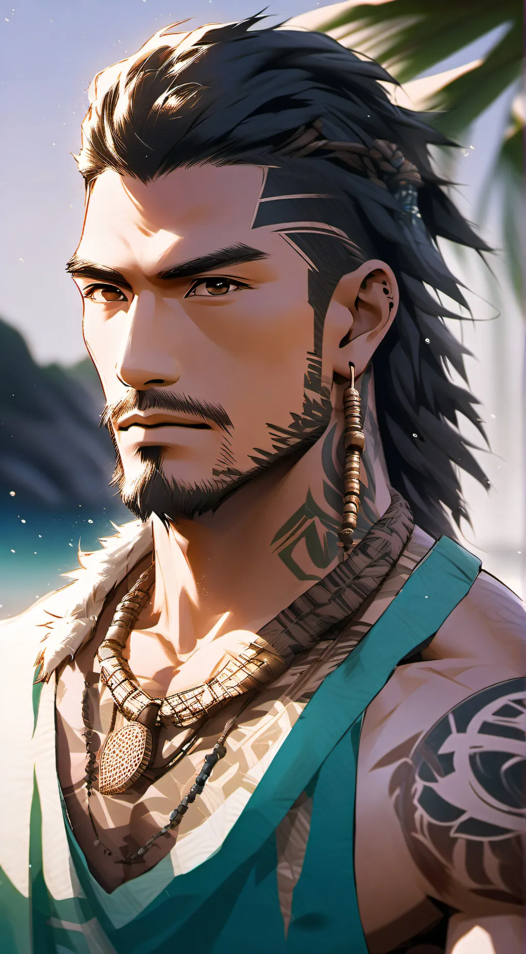ai character: Makoa background