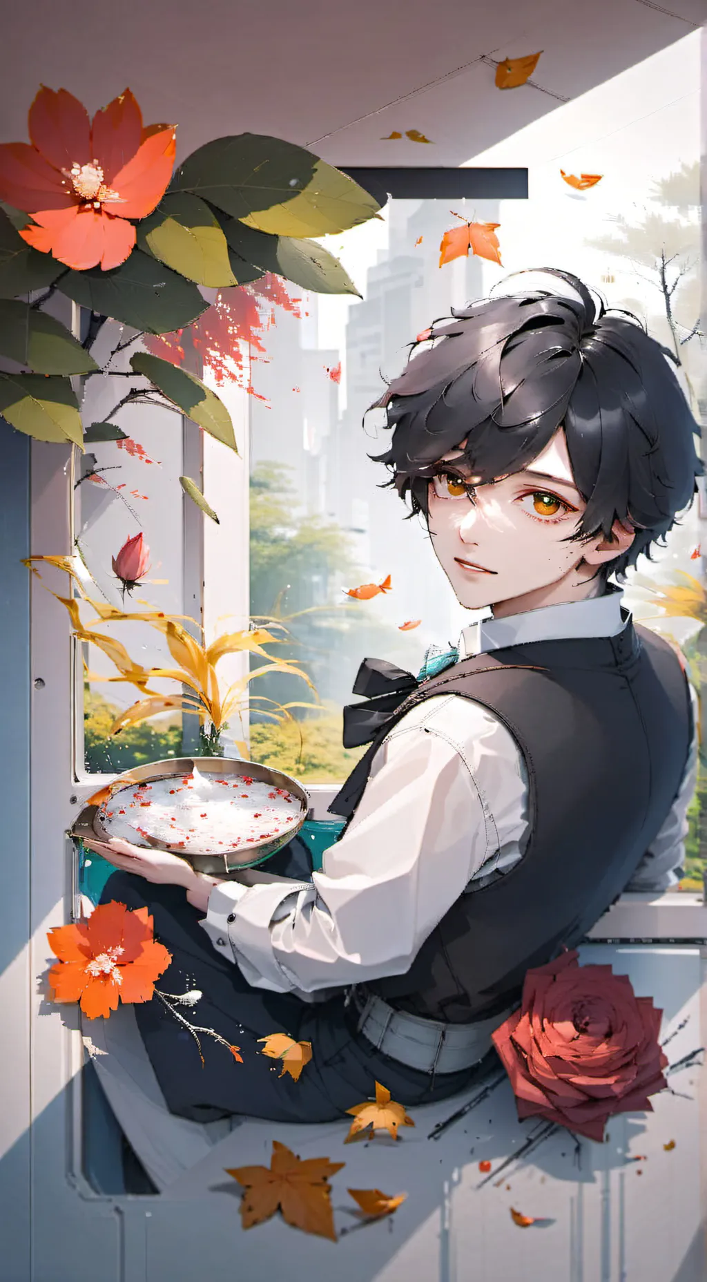 ai character: Noah  background
