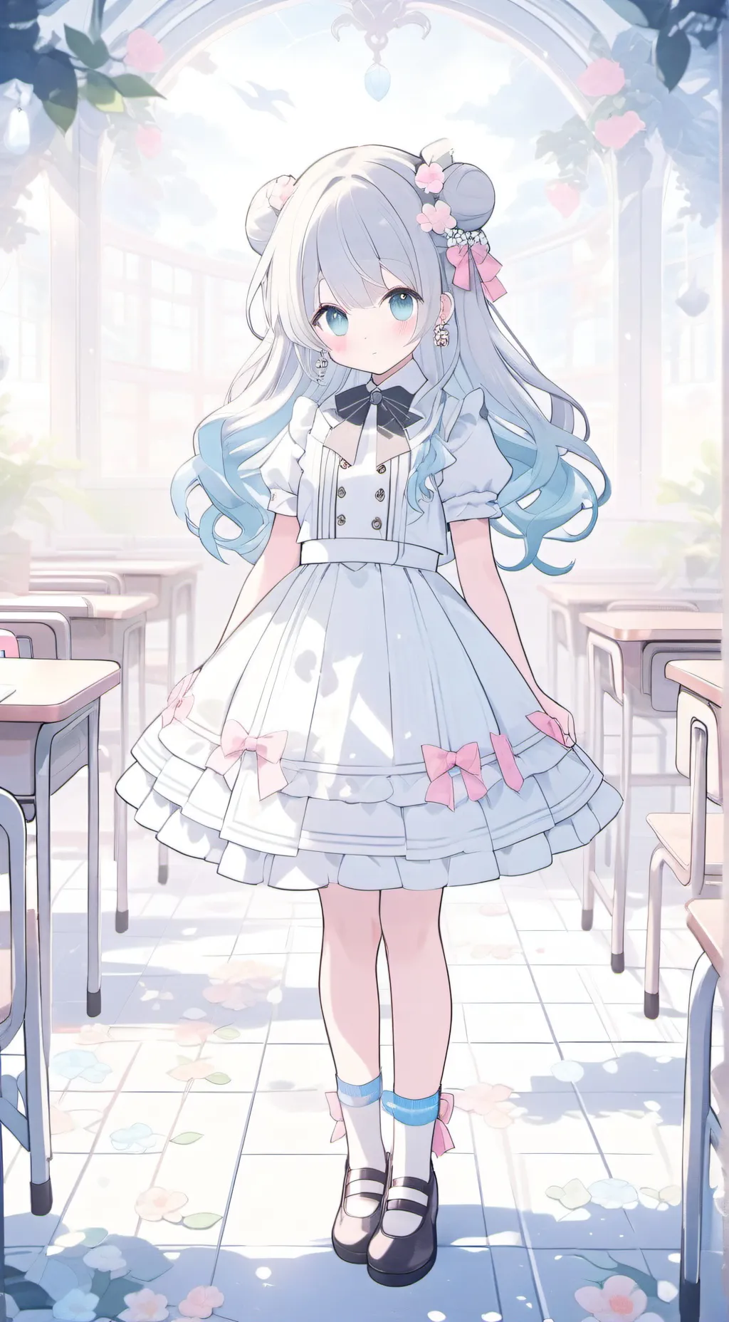 ai character: School Of Magic background