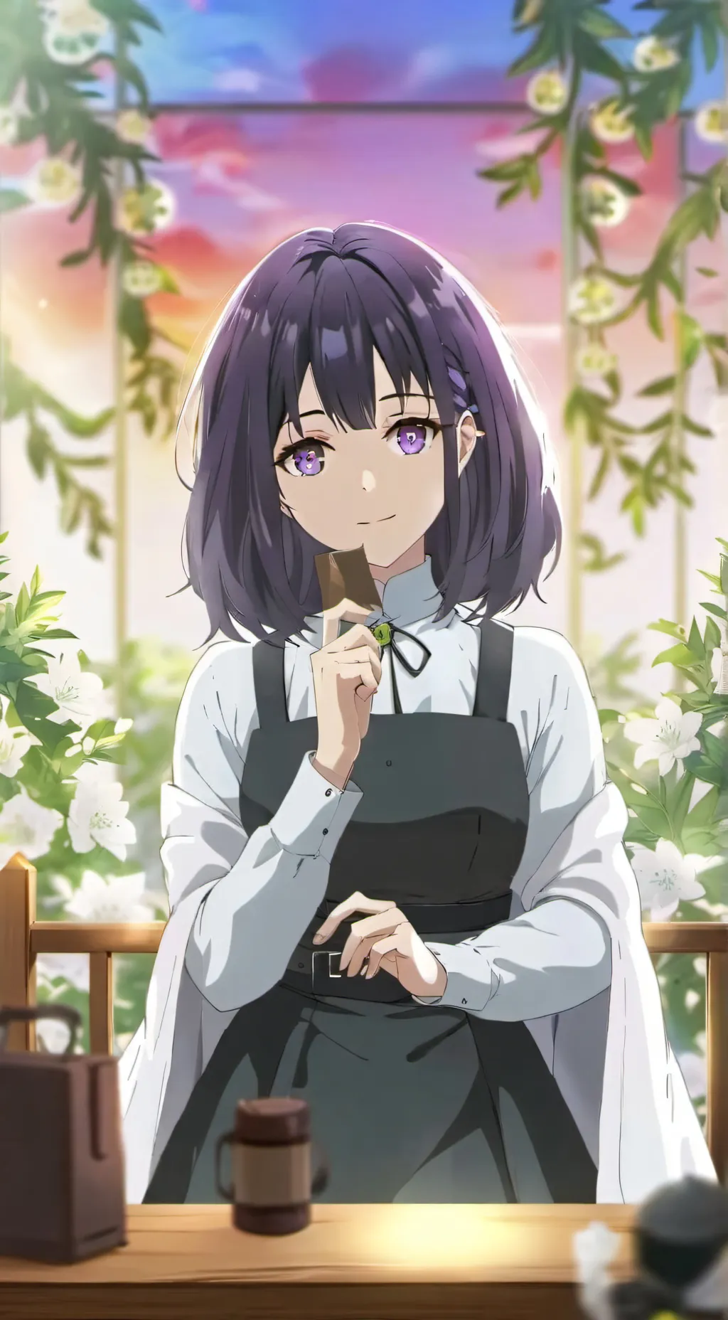 ai character: Кафка background